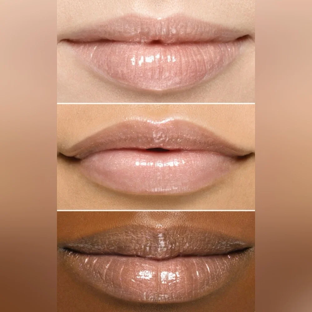 NWT Mary Kay Unlimited Lip Gloss SHEER ILLUSION Shimmer Finish Neutral Tan Color